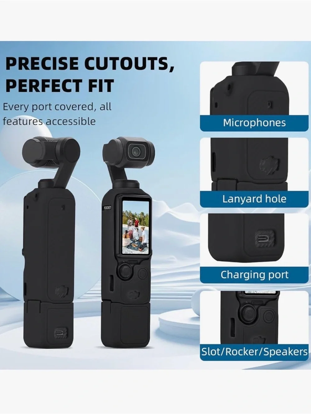 DJI Osmo Pocket 3 Silicone Cover - Pink